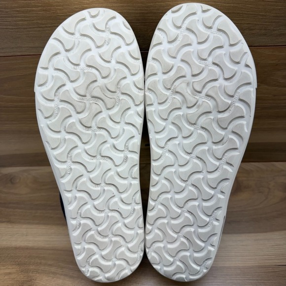 Birkenstock Bend Low Womens 10 N EU 41 Navy Blue Suede Comfort Sneakers - Picture 9 of 10